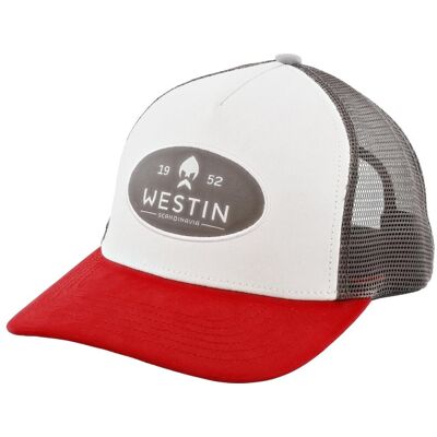 Westin W6 CLASSIC CAP ONE SIZE SILVER GREY/RED Westin W6 CLASSIC CAP ONE SIZE SILVER GREY/RED
