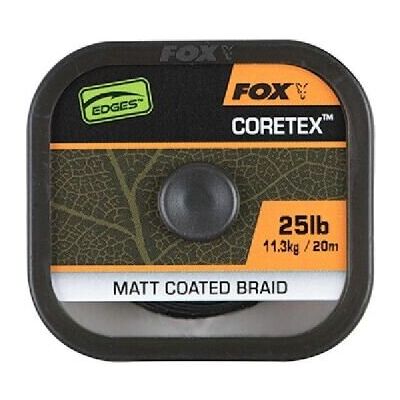 Fox Coretex 20 m Halbstarres Vorfachmaterial - Angelschnur Fox Coretex 20 m Halbstarres Vorfachmaterial - Angelschnur