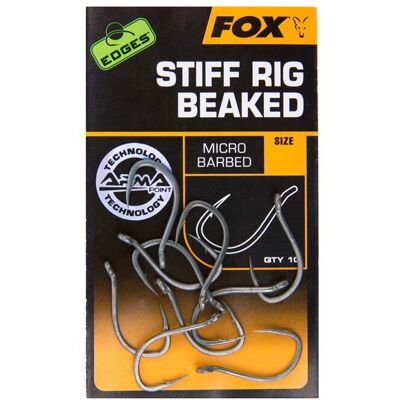 Fox Edges Armapoint Stiff Rig beaked size 4 Fox Edges Armapoint Stiff Rig beaked size 4