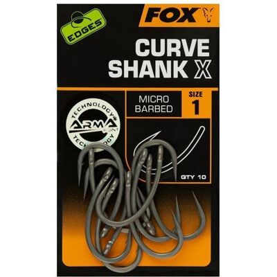 Fox Edges Curve Shank X size 2 Fox Edges Curve Shank X size 2