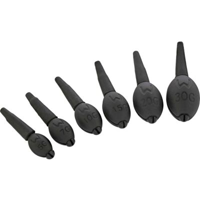Westin ADJUSTABLE FLOAT WEIGHTS 30G 1 1/2OZ 2PCS MATTE BLACK Blei Westin ADJUSTABLE FLOAT WEIGHTS 30G 1 1/2OZ 2PCS MATTE BLACK Blei
