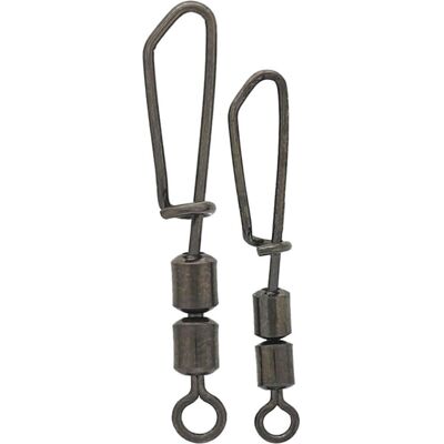 Westin EASY CHANGE LINKS #4 77LBS 35KG BLACK 10PCS Wirbel mit Karabiner Westin EASY CHANGE LINKS #4 77LBS 35KG BLACK 10PCS Wirbel mit Karabiner