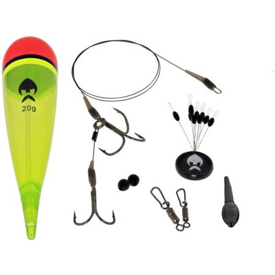 Westin Pike Float Kit 20g #4+#6 Semi Barbed 0.32mm/1X7 14kg 30lbs 50cm 1pc Westin Pike Float Kit 20g #4+#6 Semi Barbed 0.32mm/1X7 14kg 30lbs 50cm 1pc