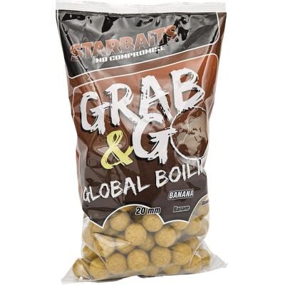 Starbaits Banancreme Global Boilies - 20mm, 2,5kg - Boilies Starbaits Banancreme Global Boilies - 20mm, 2,5kg - Boilies