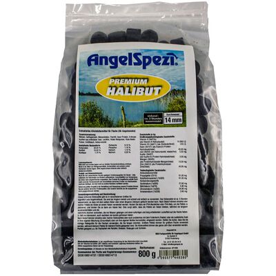 Angelspezi Premium Pellets Halibut Karpfenpellets 800g 14mm Angelspezi Premium Pellets Halibut Karpfenpellets 800g 14mm