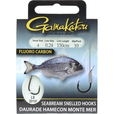 Gamakatsu Vorfachhaken Seabream Hakengröße 2 Gamakatsu Vorfachhaken Seabream Hakengröße 2