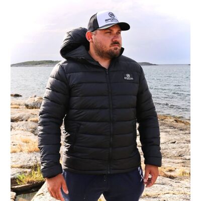 Sportex Hooded Puffy Jacket Jacke mit Kapuze Leichte Steppjacke Übergangsjacke Winddicht Freizeitjacke Größe XXL Sportex Hooded Puffy Jacket Jacke mit Kapuze Leichte Steppjacke Übergangsjacke Winddicht Freizeitjacke Größe XXL
