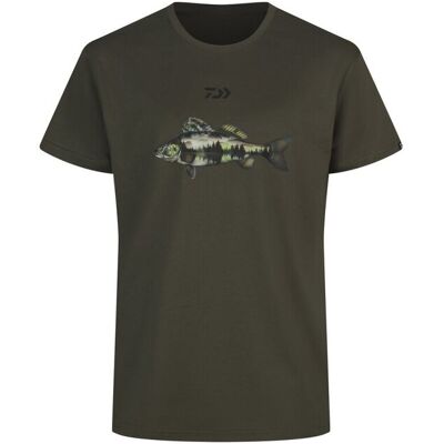 Daiwa T-Shirt Zander Gr. L Kurzarm-Shirt Daiwa T-Shirt Zander Gr. L Kurzarm-Shirt