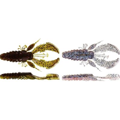 Westin Cheburashka RIG CRECRAW R 'N R 6.5CM #3 10.5G DARK WATER MIX 2PCS Westin Cheburashka RIG CRECRAW R 'N R 6.5CM #3 10.5G DARK WATER MIX 2PCS
