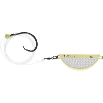 Westin Halibut Anti Twist Rig Circle Hook 550g Glow Westin Halibut Anti Twist Rig Circle Hook 550g Glow