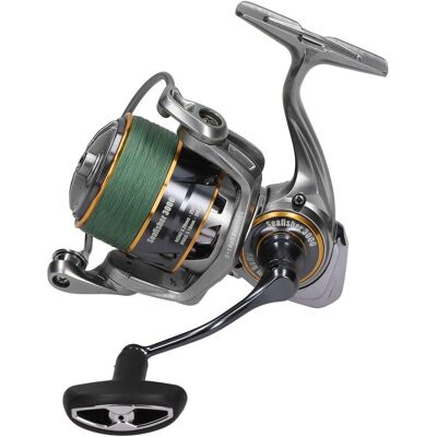 James Cook Seafisher 3000 mit 0,15mm 8X Braid Meersrolle Salzwasserrolle James Cook Seafisher 3000 mit 0,15mm 8X Braid Meersrolle Salzwasserrolle