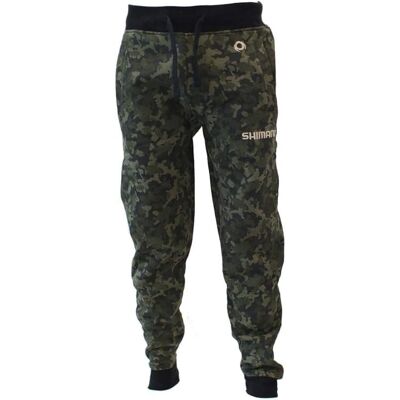 Shimano Jogginghose, Freizeithose, Baumwollhose XTR Gr. S Farbe Camo Shimano Jogginghose, Freizeithose, Baumwollhose XTR Gr. S Farbe Camo