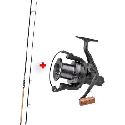 Avenger Combo Big Carp Karpfen-Angelset Steckrute C1 Avenger Old Skool Karpfenrute 3,60m 3lbs 2-teilig Full Cork + Prologic Avenger XD 8000 FD Karpfenrolle Weitwurfrolle inkl. Ersatzspule Avenger Combo Big Carp Karpfen-Angelset Steckrute C1 Avenger Old Skool Karpfenrute 3,60m 3lbs 2-teilig Full Cork + Prologic Avenger XD 8000 FD Karpfenrolle Weitwurfrolle inkl. Ersatzspule