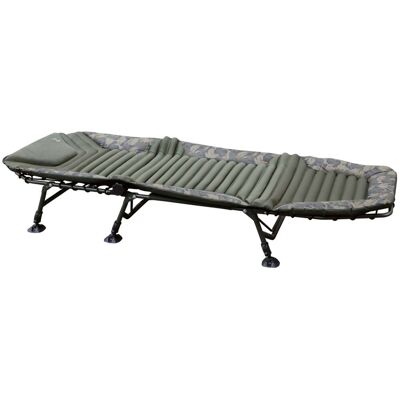 Behr Trendex Futura N-Luxus-6-Bein-Liege mit Camou-Polsterung Anglerliege Bedchair Behr Trendex Futura N-Luxus-6-Bein-Liege mit Camou-Polsterung Anglerliege Bedchair