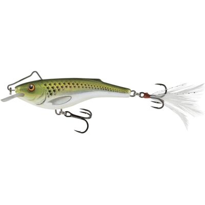 Salmo Wobbler Rail Shad sinking Farbe Holographic Green Shiner Salmo Wobbler Rail Shad sinking Farbe Holographic Green Shiner