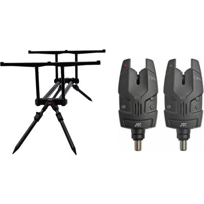 JRC X-lite DR Rod Pod inkl 2er Bissanzeiger Set Rot / Grün JRC X-lite DR Rod Pod inkl 2er Bissanzeiger Set Rot / Grün