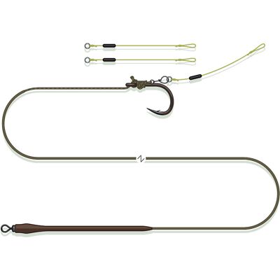 DAM Quick Change Pellet Rig Länge 55cm DAM Quick Change Pellet Rig Länge 55cm