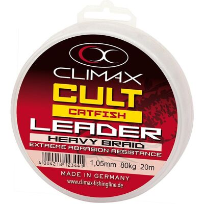 Climax Cult Catfish Leader ø 1,05mm Tragkraft 80kg Climax Cult Catfish Leader ø 1,05mm Tragkraft 80kg