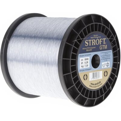 Stroft Schnur GTM Großspule Länge 5000m ø 0,28mm Tragkraft 7,3kg Stroft Schnur GTM Großspule Länge 5000m ø 0,28mm Tragkraft 7,3kg