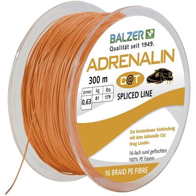Balzer Adrenalin Cat Spleiss-Schnur Länge 300m, Ø 0,63mm Balzer Adrenalin Cat Spleiss-Schnur Länge 300m, Ø 0,63mm