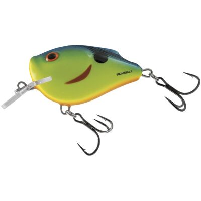 Salmo Wobbler Square Bill Chartreuse Powder Blue, 6cm, 21g Salmo Wobbler Square Bill Chartreuse Powder Blue, 6cm, 21g