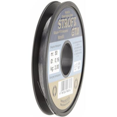 Stroft Schnur GTM Länge 50m ø 0,16mm Tragkraft 3,0kg Stroft Schnur GTM Länge 50m ø 0,16mm Tragkraft 3,0kg
