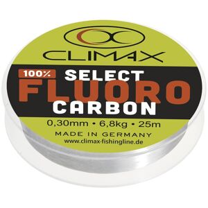 Climax Select Fluorocarbon Farbe Transparent 100m ø 0,30mm Tragkraft 6,8kg
