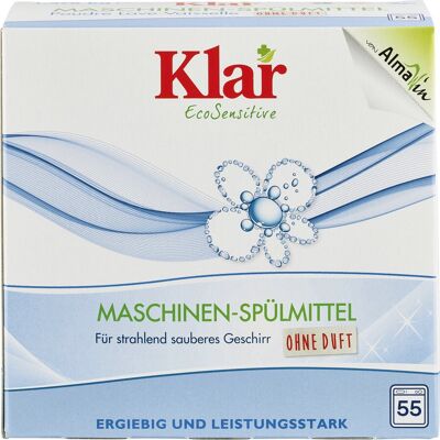 Klar Eco Sensitive Geschirrspülmittel - Spülmittel Klar Eco Sensitive Geschirrspülmittel - Spülmittel