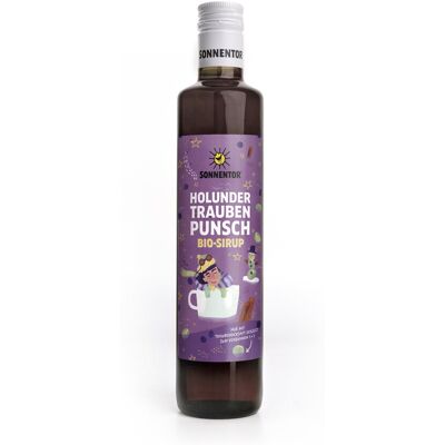 Sonnentor *Bio Holunder-Trauben Punsch Sirup (500ml) Sonnentor *Bio Holunder-Trauben Punsch Sirup (500ml)