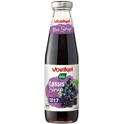 Voelkel Cassis-Sirup, bio (0,5l)** Voelkel Cassis-Sirup, bio (0,5l)**