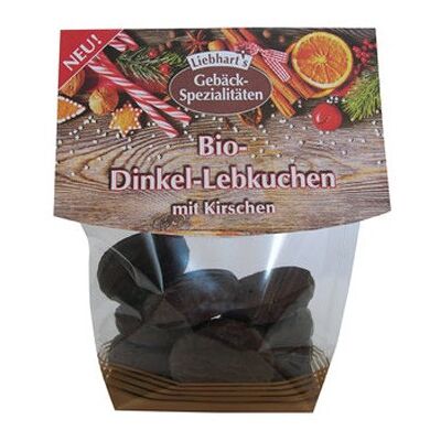 Liebhart´s Dinkel-Lebkuchen mit Kirschen, bio (150g) Liebhart´s Dinkel-Lebkuchen mit Kirschen, bio (150g)