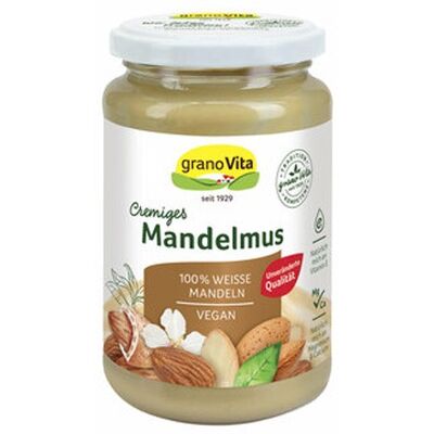 granoVita weißes Mandelmus (350g) granoVita weißes Mandelmus (350g)