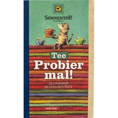Sonnentor *Bio Tee Probier mal!, Doppelkammerbeutel (33,9g) Sonnentor *Bio Tee Probier mal!, Doppelkammerbeutel (33,9g)