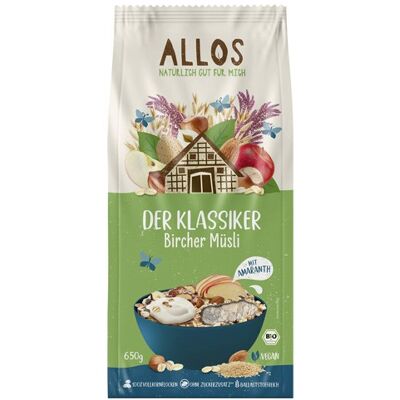 Allos Bircher Hof-Müsli, bio (650g) Allos Bircher Hof-Müsli, bio (650g)