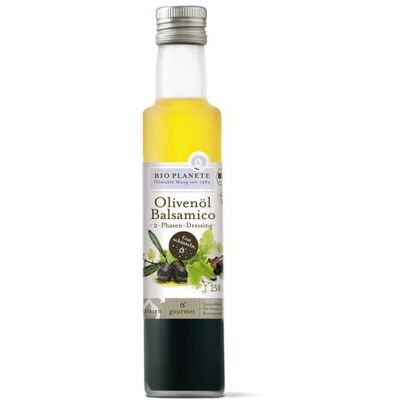 Bio Planète Olivenöl und Balsamico 2-Phasen-Dressing, bio (250ml) Bio Planète Olivenöl und Balsamico 2-Phasen-Dressing, bio (250ml)