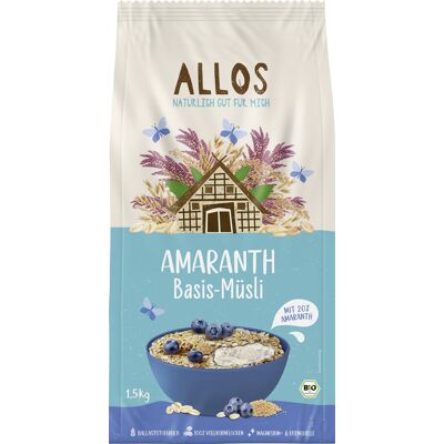 Allos *Bio Amaranth Basis-Müsli (1,5kg) Allos *Bio Amaranth Basis-Müsli (1,5kg)