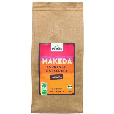 Herbaria Makeda Espresso ganz bio (250g) Herbaria Makeda Espresso ganz bio (250g)