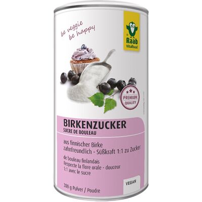 Raab Vitalfood - Birkenzucker - Xylit - Vegan - Glutenfrei - 300g Raab Vitalfood - Birkenzucker - Xylit - Vegan - Glutenfrei - 300g