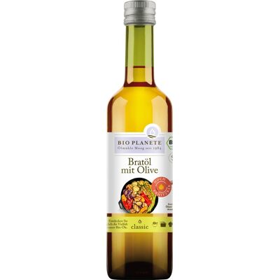 Bio Planete - Olej do smażenia z oliwą z oliwek Bio - 500 ml - Cooking Oil Bio Planete - Olej do smażenia z oliwą z oliwek Bio - 500 ml - Cooking Oil