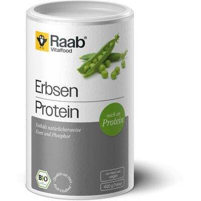 Raab Vitalfood *Bio BIO Erbsen Protein (400g) Raab Vitalfood *Bio BIO Erbsen Protein (400g)