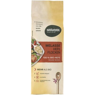 NATURATA *Bio Melasse Hefeflocken, 100 % Bio-Hefe, Nachfüllbeutel (200g) NATURATA *Bio Melasse Hefeflocken, 100 % Bio-Hefe, Nachfüllbeutel (200g)