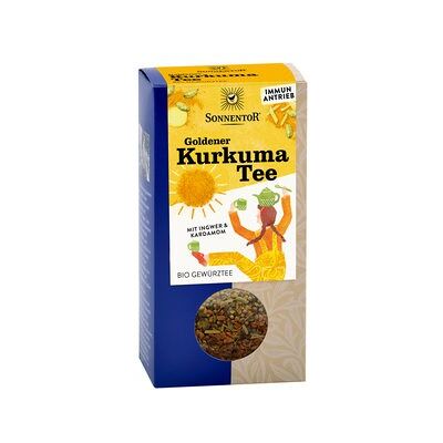 Sonnentor Goldener Kurkuma Tee lose, bio (120g) Sonnentor Goldener Kurkuma Tee lose, bio (120g)