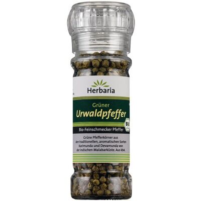 Herbaria Grüner Urwaldpfeffer Mühle, bio (25g) Herbaria Grüner Urwaldpfeffer Mühle, bio (25g)