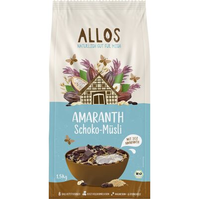 Allos *Bio Amaranth Schoko-Müsli (1,5kg) Allos *Bio Amaranth Schoko-Müsli (1,5kg)