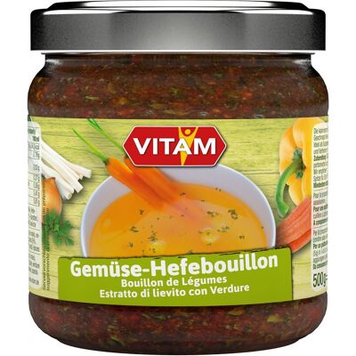 Vitam Gemüse-Hefebrühe pastös (500g) Vitam Gemüse-Hefebrühe pastös (500g)