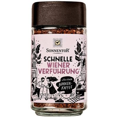 Sonnentor Schnelle "Wiener Verführung" Kaffee Instant, bio (100g) Sonnentor Schnelle "Wiener Verführung" Kaffee Instant, bio (100g)