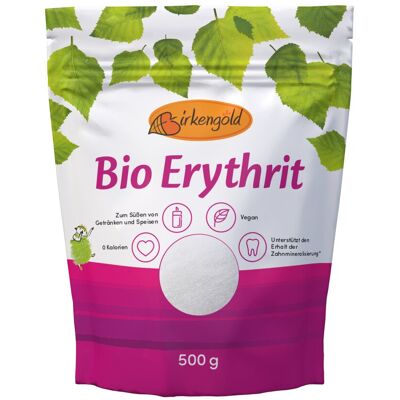 *Bio Birkengold Bio Erythrit Beutel (500g) *Bio Birkengold Bio Erythrit Beutel (500g)