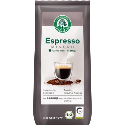 LEBENSBAUM *Bio Espresso Minero, gemahlen (250g) LEBENSBAUM *Bio Espresso Minero, gemahlen (250g)