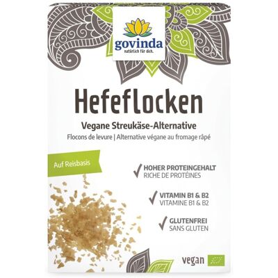 Govinda Hefeflocken auf Reisbasis, bio (100g) Govinda Hefeflocken auf Reisbasis, bio (100g)