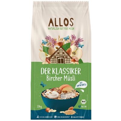 Allos Bircher Hof-Müsli, bio (2kg) Allos Bircher Hof-Müsli, bio (2kg)